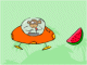Collect all the banana's and other fruits for power ups, don't fall off!